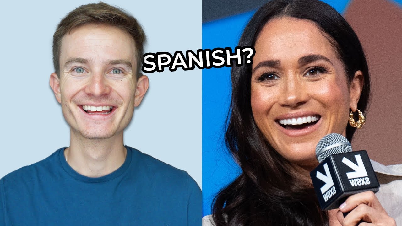 Teacher Analyzes Meghan Markle Speaking In Spanish