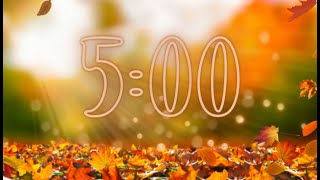5 Minute Fall Countdown Timer