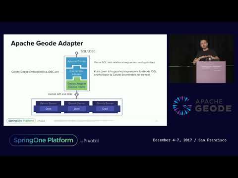 Enable SQL/JDBC Access to Apache Geode/GemFire Using Apache Calcite - Christian Tzolov