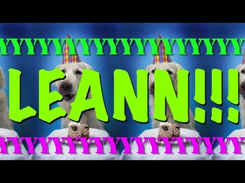 HAPPY BIRTHDAY LEANN! - EPIC Happy Birthday Song