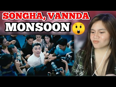 SONGHA, VANNDA - MONSOON (OFFICIAL MUSIC VIDEO) I REACTION VIDEO