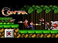 Contra / コントラ 魂斗羅 (1987) NES - 2 Players Coop [TAS]