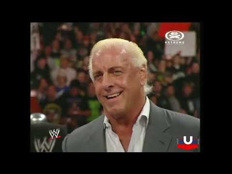 WWE Raw 10.03.2008: Ric Flair, Shawn Michaels i Randy Orton segment - PL