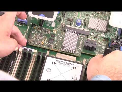 Lenovo x3650 M5 installing a ServeRAID controller