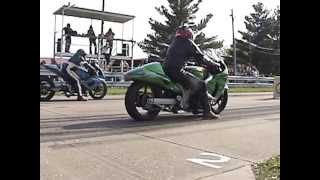 preview picture of video 'Conesville Dragway Track Record Run during Hog Wild Rodeo 131.7 MPH 211.88 Kmh'