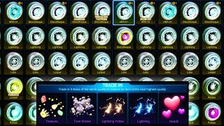 BEST ROCKET LEAGUE TRADE UP ON YOUTUBE!! ( So Many Painted Wheels )