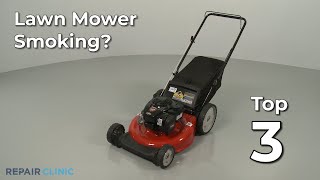 Lawn Mower Smoking — Lawn Mower Troubleshooting