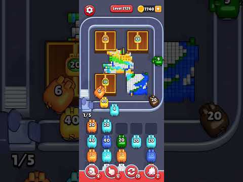 Pixel Flow Level 2129 Walkthrough