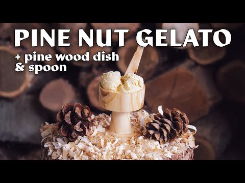 Pine Nut Gelato & Pine Wood Dish | What's in That Pile?