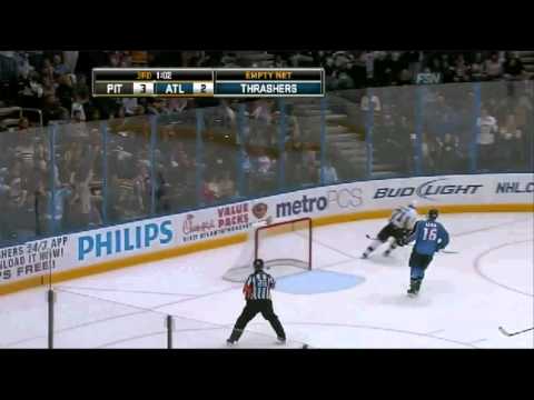 Penguins @ Thrashers Highlights Nov,13,2010