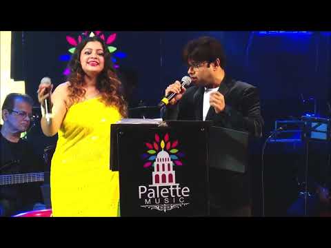 'KAISA LAGTA HAI' - // Live Performance//  - ABIR SEN & NIRUPAMA DE. /// Palette Music Concert.