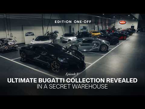 The craziest secret collection of Bugatti One-Offs, Record Breaker, Concept Cars and Prototypes?