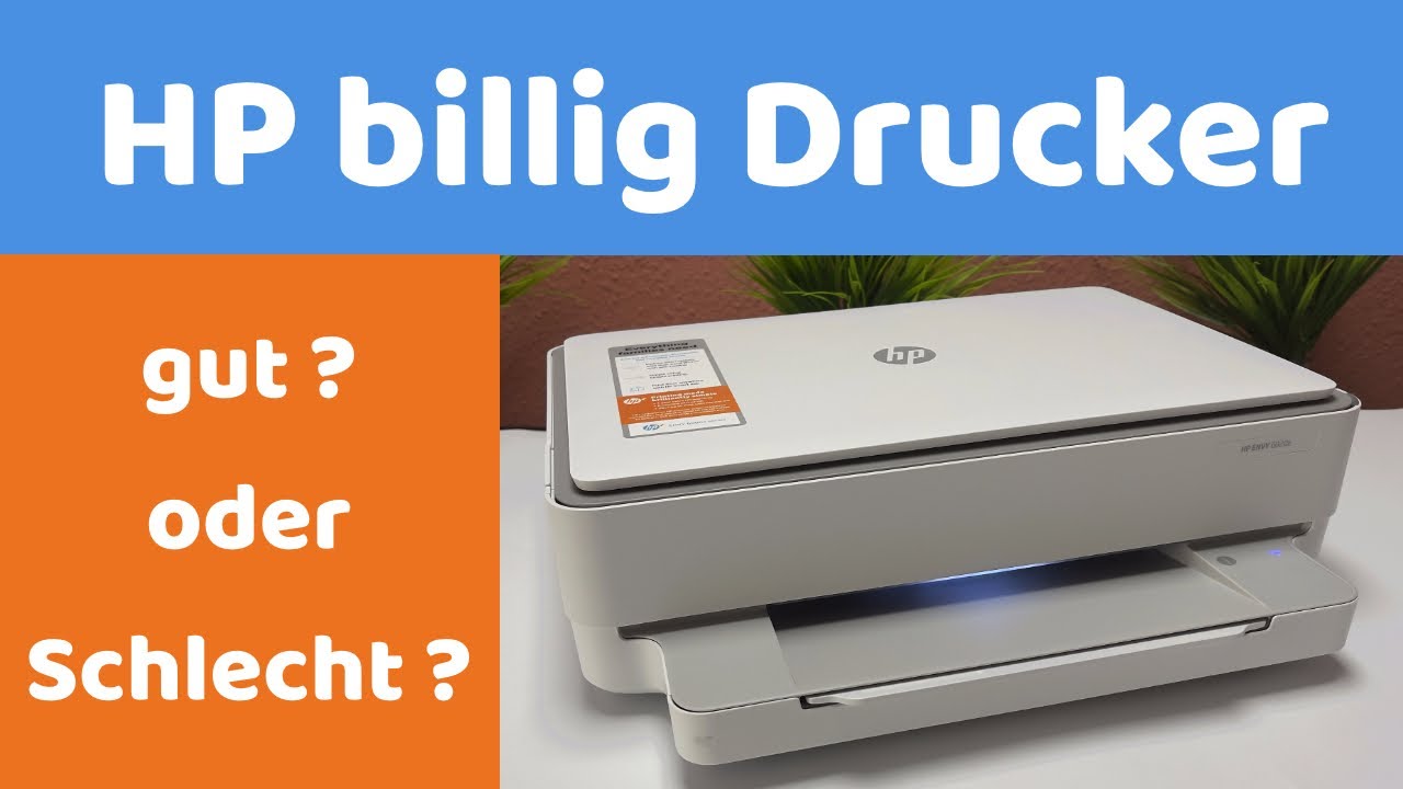 HP Drucker Envy 6020 der Amazon Bestseller im Test! HP Drucker unter 100 Euro ! Gut oder Schlecht 
