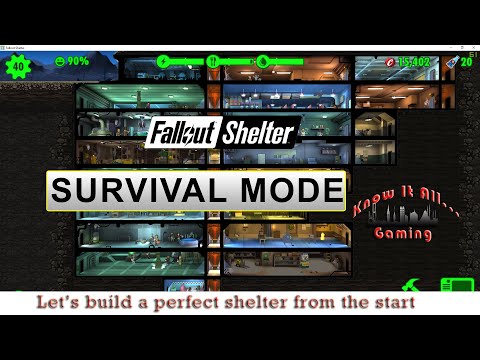 Fallout Shelter - Survival Mode - The Perfect Start 2021 - Part 8 - Room unlock & Quest TankBusting