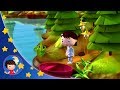 Row Row Row Your Boat Part 1 Kids Songs Nursery Rhymes Sleep Baby Little Baby Bum