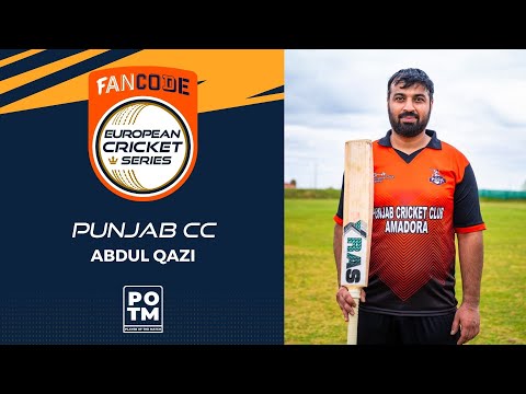 POTM: A.Qazi - FRD vs PNJ | Highlights | FanCode ECS Portugal, Day 10 | ECS22.063