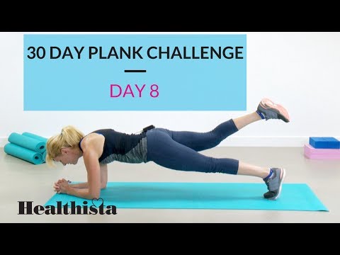 30 Day plank challenge | Day 8