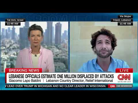 Relief International Lebanon Country Director follows up with CNN on the crisis in Lebanon