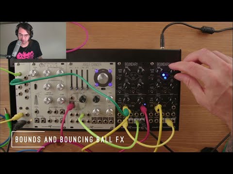 Schlappi Engineering BOUNDARY (Black) Eurorack Slope Generator and Bipolar VCA Module image 2