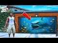 Franklin Shinchan Turns His Garage Into A Monster Fish Tank In GTA 5