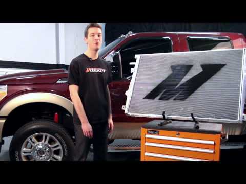 2011-2016 Ford 6.7L Powerstroke Aluminum Primary Radiator Features & Benefits, by Mishimoto