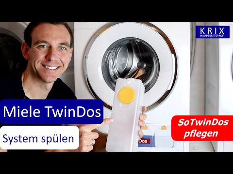 Miele TwinDos rinsing - How to use the automatic cleaning function on your washing machine