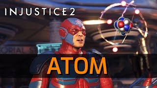 Injustice 2 - The Atom Moveset w. Inputs [Basic]