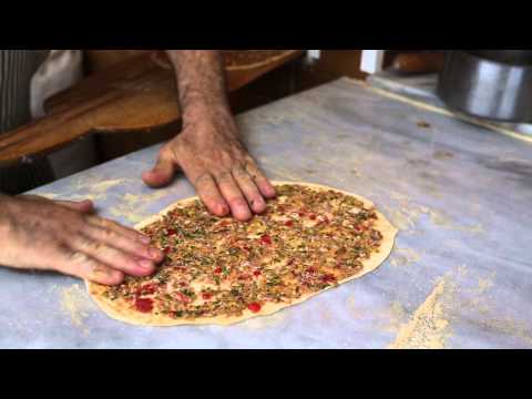 istanbul street food | lahmacun | turkey street food