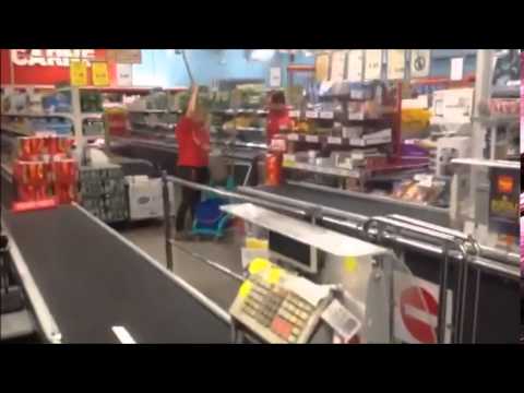 La tentata rapina al supermarket di via Cimarosa a Livorno