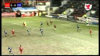 preview picture of video 'Aberdeen 0 - 1 Raith Rovers, 16/02/2010'