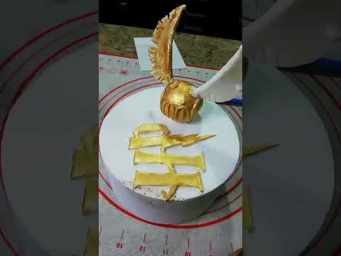 Harry Potter: modelagem pasta americana #yolibolos #confeitaria #shorts #harrypotter #modelagem