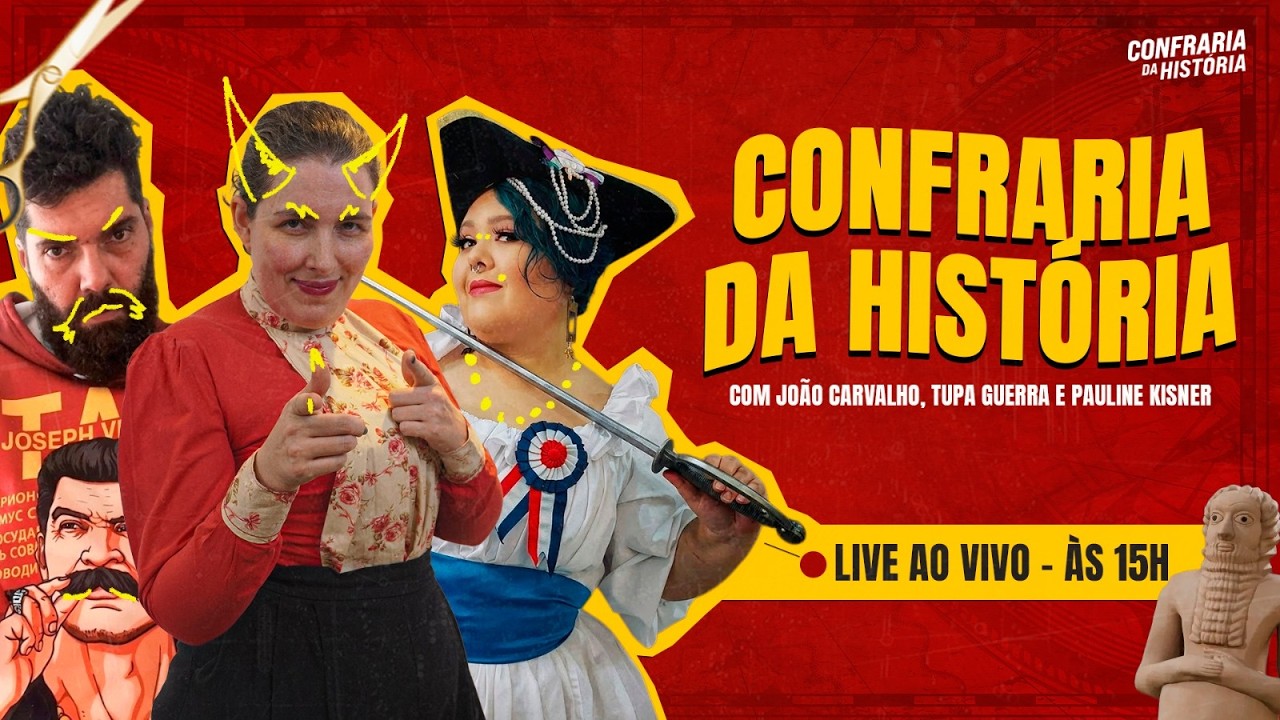 CONFRARIA da HISTÓRIA: Episódio Dois com @umatupanotempo e @AModistadoDesterro