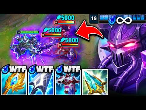 TRIPLE TEAR KASSADIN IS THE MOST UNFAIR BUILD OF SEASON 16 (INFINITE MANA)