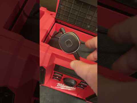 Add Bluetooth to a Milwaukee M18 radio.