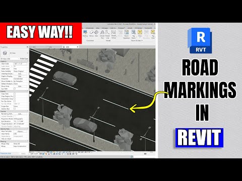 Revit Pro Tip: Road Markings Made Simple in Revit
