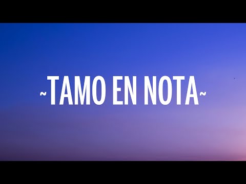 Rauw Alejandro x Angel Dior - TAMO EN NOTA (Letra/Lyrics)