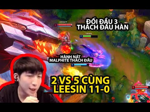XIAO CHAO MENG VIETSUB | LEO GANK HÀN | RENEKTON VS MALPHITE |HÀNH NÁT MALPHITE THÁCH ĐẤU HÀN