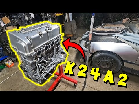 JUNKYARD K24A2 IS FULLY REBUILT WITH OEM PARTS! + PLM Oil Pan Baffle