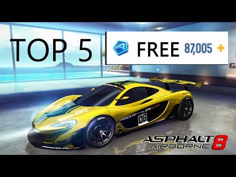 Asphalt 8: Top 5 Ways to Earn Free Tokens