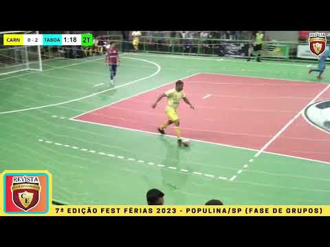 MELHORES MOMENTOS CARNEIRINHO FUTSAL/SP 3 X 3 TABOADO FUTSAL/MS