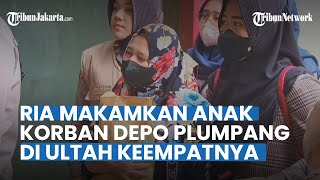 Makamkan Sang Anak di Hari Ulang Tahun Keempatnya, Ria Tak Kuasa Lihat Jenazah Anak dan Suaminya