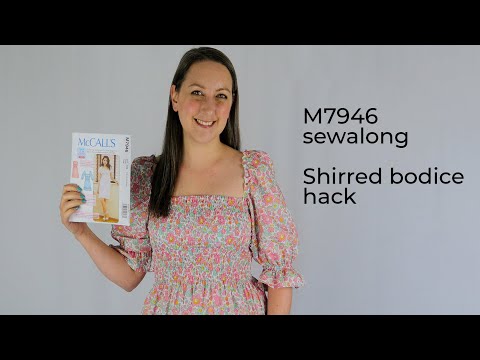 Make a shirred dress with M7946