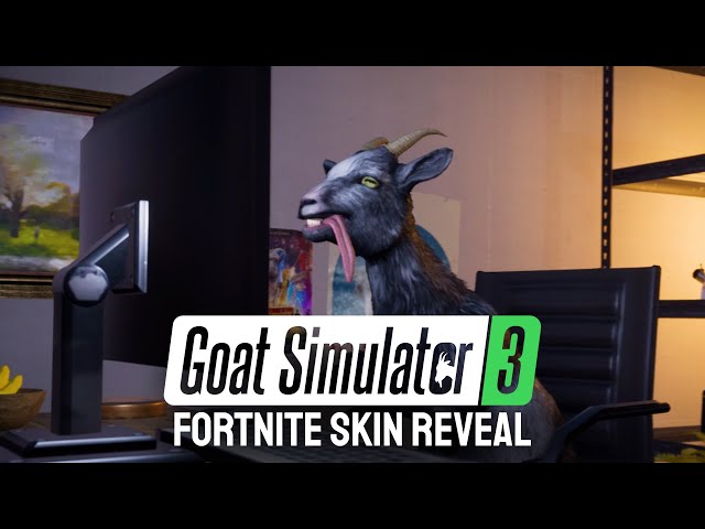 Goat Simulator 3 outfit coming to Fortnite, no kidding - Epic