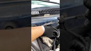 How to fix repair Chevy astro van gmc safari truck not blowing cold air replace A/C pressure switch