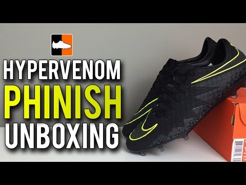 Pitch Dark Hypervenom Phinish Unboxing | Black Nike Football Boots