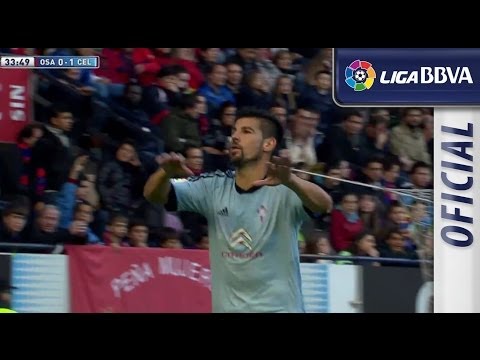 Great goal of Nolito (0-2) Osasuna - Celta de Vigo - HD