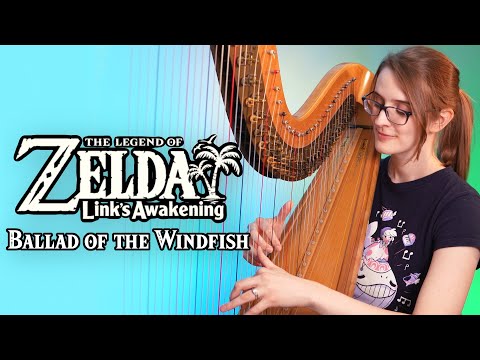 Ballad of the Windfish from Zelda: Link's Awakening | Harp Cover