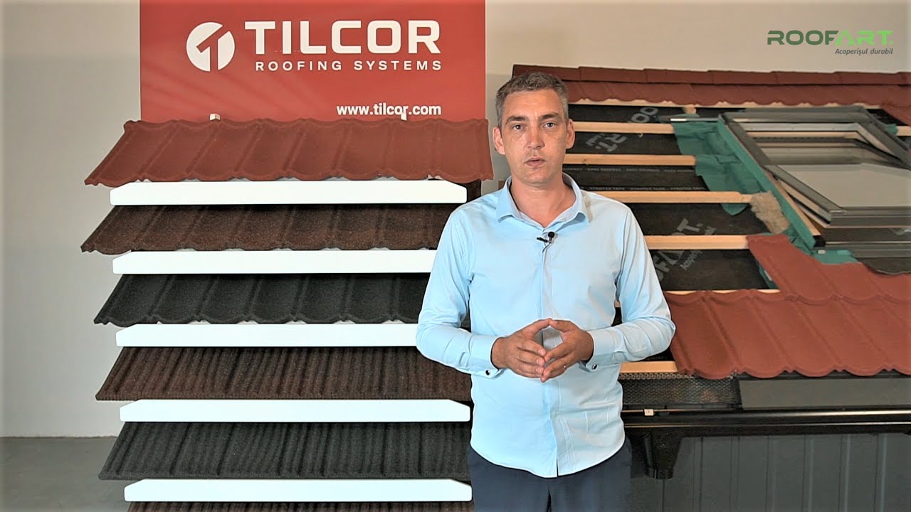 Totul despre acoperiș | ȚIGLA METALICĂ CU ROCĂ VULCANICĂ