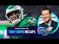 Romo Reacts, as Hurts SHINES and Eagles OUTLAST Bills in OT | Game Recap | CBS Sports