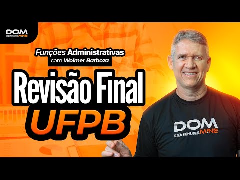 REVISÃO FINAL UFPB - Wolmer | Dommine Cursos